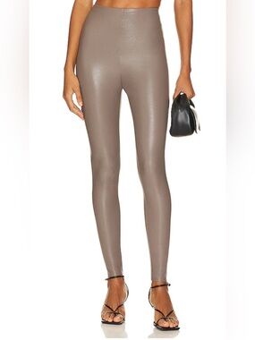 NWT! Commando Perfect Control Faux Leather Legging - Ash